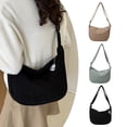 thumbnail image 2 of Women Casual Shoulder Bag Japanese Crossbody Bag Simple Dumplings Bag Korean Styles Messengers Bag for Daily Travel, 2 of 9