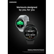 Samsung Galaxy Watch6 Classic 47mm Bluetooth and Wifi Smart Watch, Black