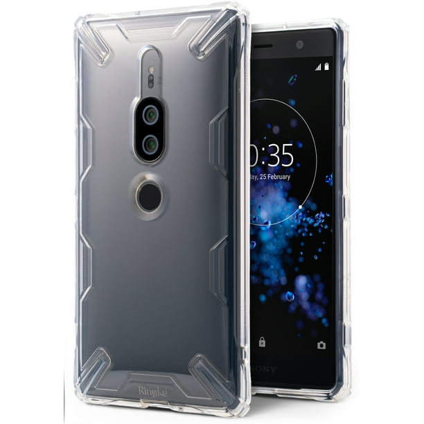 Xperia XZ2 Premium Case, Ringke [Air-X] Lightweight Transparent TPU  Protective Case Scratch Resistant Supports QI Wireless Charging Sturdy  Cover for Sony Xperia XZ2 Premium - Clear 