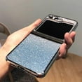 thumbnail image 2 of for Samsung Galaxy Z Flip 5 Case Hinge Protection, Glitter Girly Case for Galaxy Z Flip 5 Cute Design, Trendy Stylish Case for Galaxy Z Flip 5 Sparkle with Plating Frame (Blue), 2 of 7