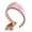 Light Pink, variant on Women Headband Wide Brim Satin Triangle Headband Face Shaping Makeup Washing Hair Hoop Non-Painful Daily Hair Accessory