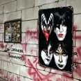 thumbnail image 4 of Placa Metal Vintage Banda Beso Pintura Hierro Rectangular Bar para El 20x30cm, 4 of 9