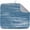 Lake Blue, variant on Dish Drying Mat for Kitchen Counter Navy Blue Drying Pad Absorbent Drying Mats for Countertops Sinks Draining Racks Ombre Abstract Texture Drainer Spring Decor 16x18 Inch