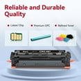 thumbnail image 4 of 067 067H Toner Cartridge Compatible for Canon 067 Cartridge 067 CRG-067 imageCLASS MF656Cdw MF654Cdw MF653Cdw LBP633Cdw LBP632Cdw High Yield (Black, Cyan, Magenta, Yellow), 4 of 7