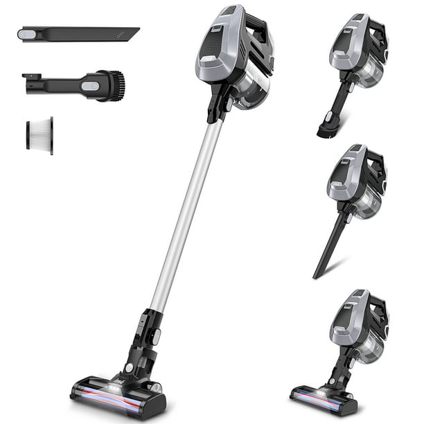 INSE Cordless Vacuum Cleaner, 15Kpa 180W Powerful Suction Stick Vacuum