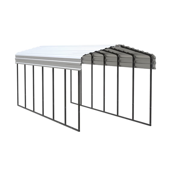 Arrow 10 x 29 x 9 ft Eggshell Carport