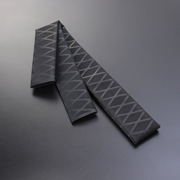 unbranded Protective Heat Shrink Tube Para Caña De Antideslizante Y Absorbente De Sudor Color Negro