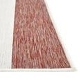 thumbnail image 6 of Rugs.com Jill Zarin Outdoor Collection Rug – 7' 10 Square Red Flatweave Rug Perfect For Living Rooms, Kitchens, Entryways, 6 of 9