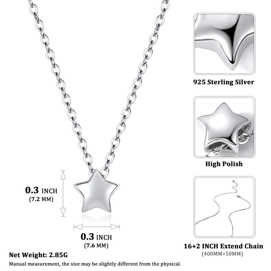 ネックレス・ペンダント Mini Star Charm Necklace #7755 Mini Star Charm Necklace – Iron Oxide Designs