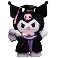 thumbnail image 5 of Nuevo muñeco de peluche grande de 35 cm Kawaii Sanrio Hobby My Melody Kuromi Cinnamoroll Hello Kitty para graduación, sofá, almohada, regalo de cumpleaños para niños, 5 of 5