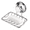 Chrome, variant on Super Powerful Vacuum Suction Cup Shower Soap Dish - Strong Rustproof Stainless Steel Soap Saver Sponge Holder for Bathroom & Kitchen Sink