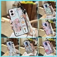 thumbnail image 2 of ABL-Phone Case For MOTO G Power 5G 2024, Wrist Strap Cute Silicone Durable Wristband Cartoon Protective Back Cover Kickstand Phone Holder Anti-knock Lanyard Fashion Design Ring Soft case, 2 of 9