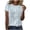 Sky Blue, variant on My Orders Lightweight Tops & Blouses Womens Work Blouses Summer Workout Tops for Women Loose Womens Summer Tops Cotton Womens Summer Shirts with Sleeves