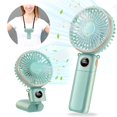 thumbnail image 1 of Ventilador portátil CRISLEX de 5200 mAh, recargable, 22 horas, 1 of 6