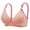 Hot Pink, variant on Elvqul Black Bras Women Push up Plus Size Cotton Wireless Comfy Breathable Supportive Bra