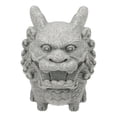 thumbnail image 4 of BRIGHTFUFU Lion Figure Sculpture Animal Tabletop Figurine for Study Room 1Pcs Grey Stone, 4 of 8