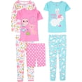 thumbnail image 1 of Set de pijama Simple Joys by Carter's Girls, 6 piezas, 5T, azul, 1 of 1