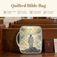 thumbnail image 6 of ZUXONGSY Jesus Cross Print Bible Cover for Women Portable Bible Protective Carrier Portable Journal Case with Pen Holder ChuZU Bag for Daily Commuter, 6 of 7