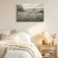 thumbnail image 2 of Newest 24"x36" Framed Vintage Meadow Canvas Wall Art, Wildflower Landscape with 3D Floral Accents for Farmhouse & Cottagecore Decor, 2 of 8