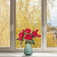thumbnail image 4 of ZFSBZBS Fall Decor Artificial Peony Flowers 11.41'' Long Simulation Flowers Wedding Bouquetss Fake Floral DIY Flower Arrangement Home Wedding Party Decoration(Red), 4 of 7