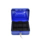 thumbnail image 3 of Caja de dinero Cateissary Metal con Cerradura de Llave Doble Capa Azul, 3 of 6