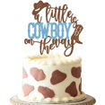 thumbnail image 1 of Topper para pastel DOMOO OF DREAMS Baby Shower Vaquero Azul, 1 of 6