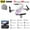 White, variant on Drone with FPV Camera for Adults 1080P,Multifunctional Drone Headless Night Vision,of Today,Drones for Holiday Gifts,Long Range Drone