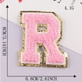 thumbnail image 1 of Nomeni Computer Embroidery Label Towel Embroidery English Letter Patch Sticker Clothing Accessories Badge Embroidery Cloth Label Embroidery Cloth Sticker, 1 of 2