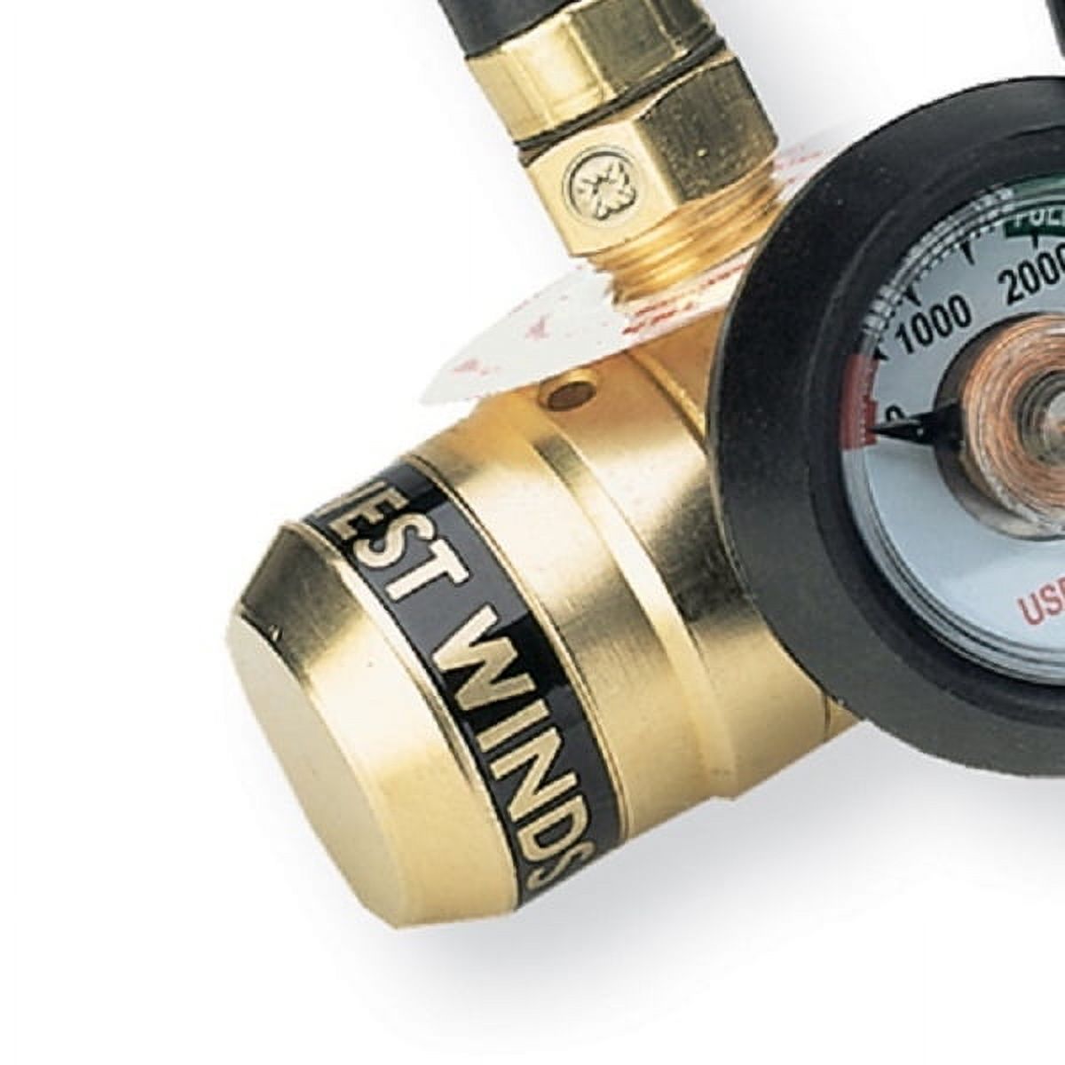 Helium Balloon Inflator Filler Valve with Regulator and Gauge Western Enterprise