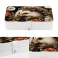 thumbnail image 4 of Hedgehog PU Leather Bracelet Holder Jewelry Box Stand Necklace Organizer with Removable Compartment Portable Case, 4 of 6