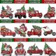 thumbnail image 3 of Wooden Christmas Truck Ornaments Red Truck Wooden Hanging Ornaments Wooden Car Crafts with Bead Farmhouse Hanging Decor for Xmas Tree Decoration Holid, 3 of 5