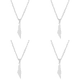 thumbnail image 1 of Collar Con en Forma Mapa Palestina Accesorio Diario (superficie Color Acero), 1 of 4