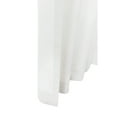 thumbnail image 4 of Winmate Insulated Cotton Tab Top Curtain Panel - Pair each 40" x 54" in White, 4 of 7