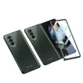 thumbnail image 2 of Case for Samsung Galaxy Z Fold 3 5G, Electroplating Shell with Tempered Film,All-inclusive Protection Thin and Light Shockproof Clear Phone Cover For Samsung Galaxy Z Fold 3 5G,Darkgreen, 2 of 5