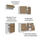 thumbnail image 5 of Cocina Integral Madesa Glamy con tarja 180 cm Marron, 5 of 11