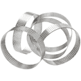 thumbnail image 3 of Anillo de tarta perforado de acero inoxidable, 40 piezas de 5 cm, anillo de mousse para pastel perforado, anillos de tarta redondos de bricolaje para hornear anillos de postre, 3 of 5