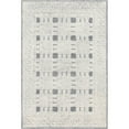 thumbnail image 1 of Louvre LOU-2302 5' x 7'6" Area Rug in Denim and Cream, 1 of 2