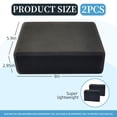 thumbnail image 4 of WLGJL 2 Pcs Yoga Block with yoga ropes - Supportive Latex-Free Eva Foam - Soft Non-Slip Surface, Pilates, Meditation - Yoga Accessories for Stability, Balance, Deepen Stretches (Black), 4 of 5