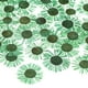 thumbnail image 1 of Paquete de 60 flores secas prensadas para resina, flores naturales secas para manualidades/joyería/jabones/álbumes de recortes/velas/suministros de resina [Verde], 1 of 6