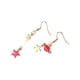 thumbnail image 2 of Pendientes para mujer, diseño asimétrico, joyería para niñas, pendientes multifuncionales para regalo de cumpleaños, Festival, uso diario informal, RosaA, 1 par Inevent AP009007-10B, 2 of 6
