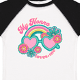 thumbnail image 4 of Inktastic Nonna Loves Me Girls Granddaughter Rainbow Girls Toddler T-Shirt, 4 of 5