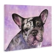 thumbnail image 2 of Stupell Industries Rustic Lodge Harlequin French Bulldog Canvas Art, 48 x 36, by George Dyachenko, 2 of 8