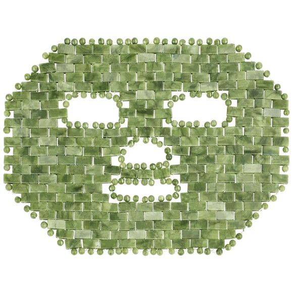 Máscara de jade gemshan de piedra 100% natural para el cuidado de la piel en SPA