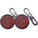 thumbnail image 1 of Led Trailer Lights,2pcs Tail Light Led Lights Brake Light Round Reflector 12v Led Marker Light(red,2pcs), 1 of 5