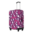 thumbnail image 2 of Daiia Vintage Vinyl Record Luggage Cover, Thickened Washable Travel Luggage Covers, Elastic Unique Baggage Covers for 18-20 inch Luggage-Small, 2 of 9