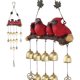 thumbnail image 2 of Cardinal Bird Wind Chime, Outdoor Red Bird Bell Wind Chimes Decorations, Garden Backyard Church Hanging Decor, Red, 2 of 5