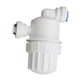 thumbnail image 1 of Mini 2-way Water Hose Connector Garden Misting System Water Filter Pipe Connector with Stainless Steel Mesh Filter, 1 of 8