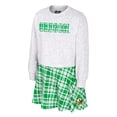 thumbnail image 2 of Girls Youth Colosseum White Oregon Ducks Marceline Plaid Skirt and Top Set, 2 of 3