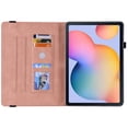 thumbnail image 4 of Allytech Galaxy S6 Lite 10.4" Case SM-P610 T615, PU Leather Multi Angle Kickstand Flip Cover Shockproof Drop Protection Pencil Holder Cover for Samsung Galaxy Tab S6 Lite 10.4-inch 2020, Pink, 4 of 6