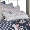 thumbnail image 2 of Thatch Home by Levtex Home - Fillipa - Quilted Decorative Pillow (12"x 24") - White, Pink, Green - Full Bloom, 2 of 3